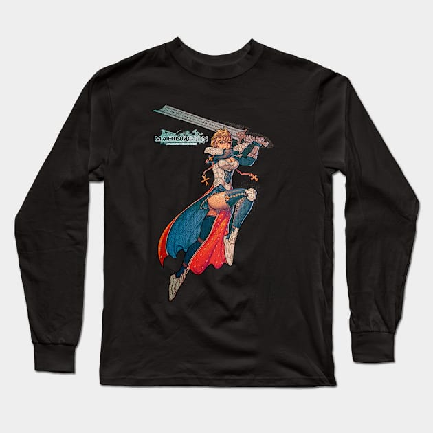 ladies thunder war Long Sleeve T-Shirt by Virtue in the Wasteland Podcast